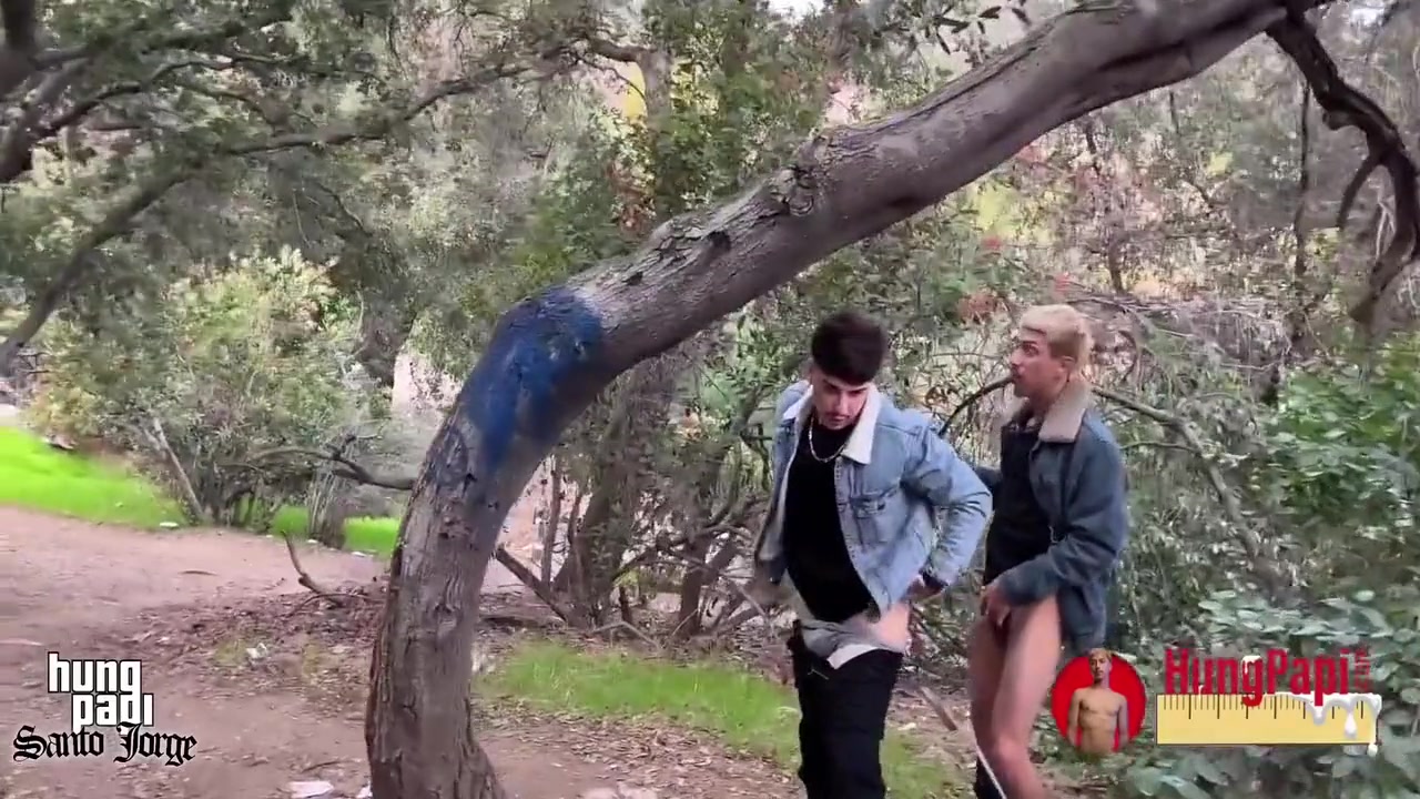 Public Fucking Gay Latino Men Caught Hardcore Anal Cum