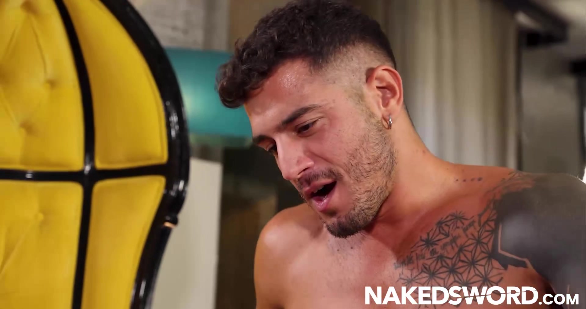 NAKEDSWORD Alex Palmieri Doggyfucked By Tattooed Hunk Alex Ink