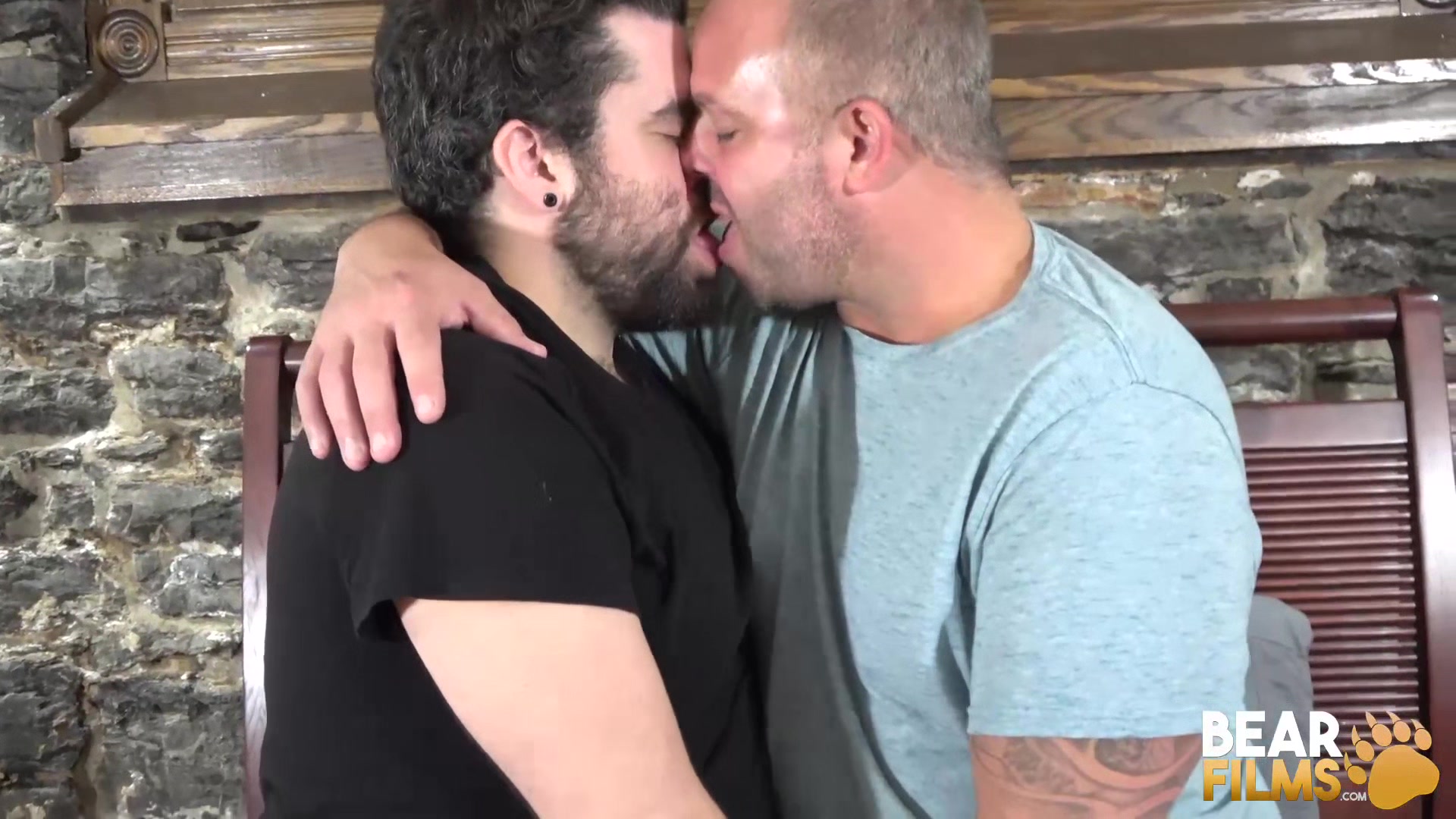 BEARFILMS Tony Rivers Fat Meat Hits Mark Matthews Right Spots