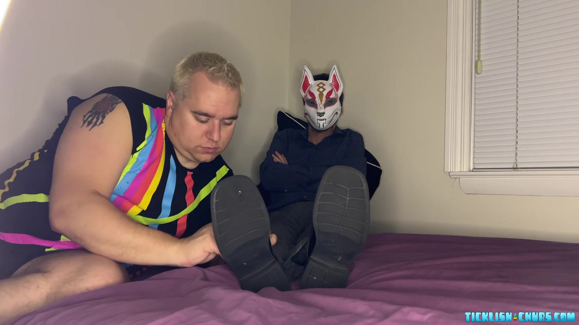 Foxy Sox Worshiped in Jersey - Foxy Sox & Matt