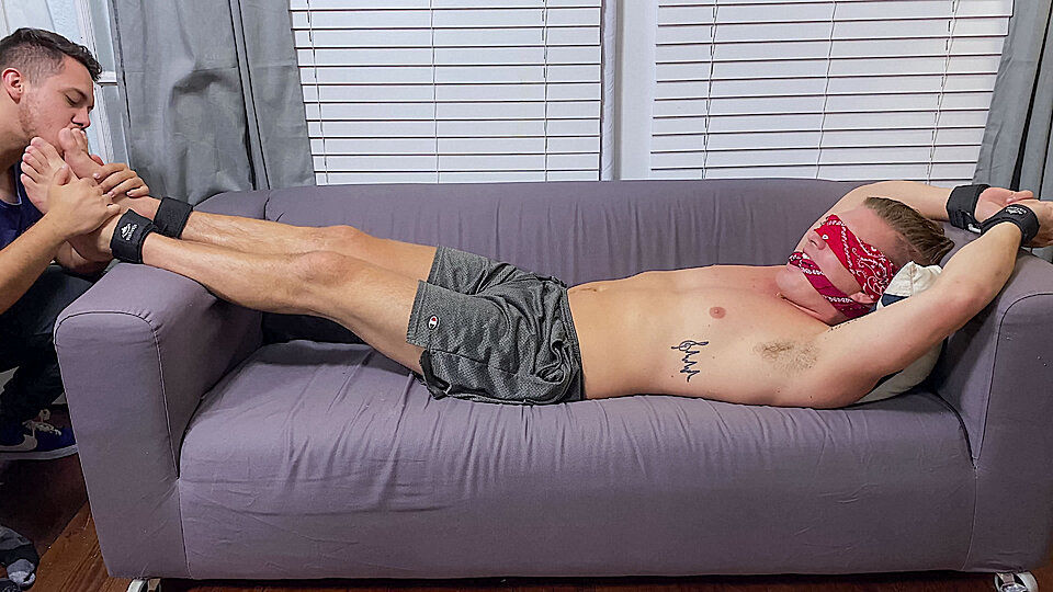 Drew Captured, Gagged & Worshiped - Drew