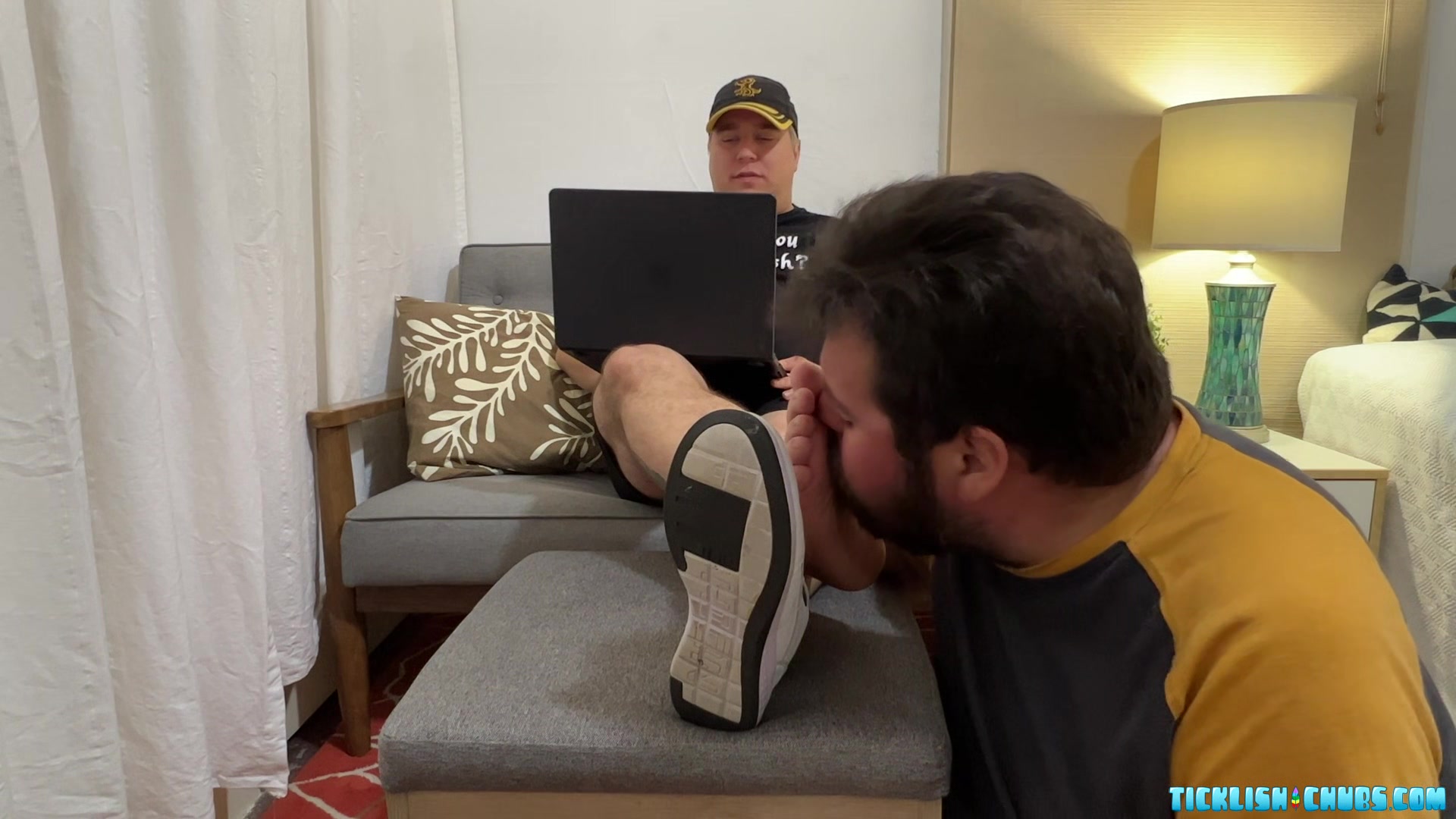 Nemo Worships Matt While He Edits - Nemo & Matt