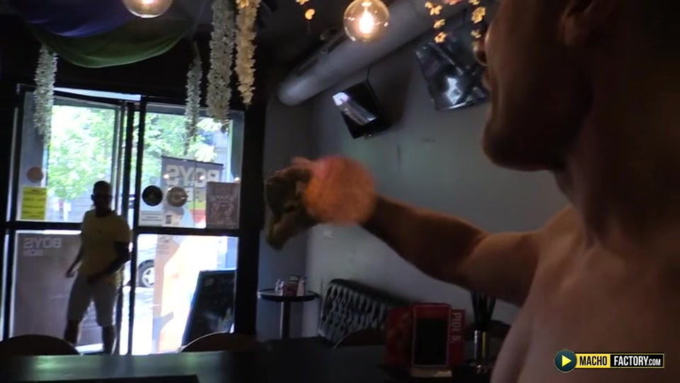 Fucking in a bar. - Bull Fuck in a Boysbar