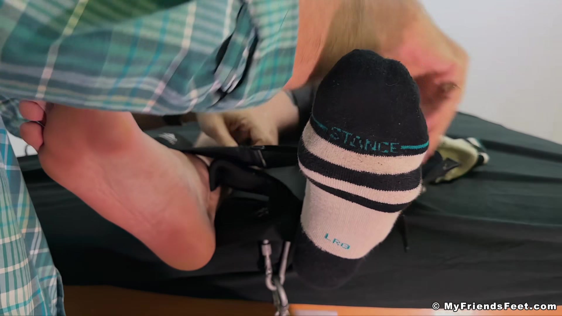 Rick Tickled on the Table - Rick