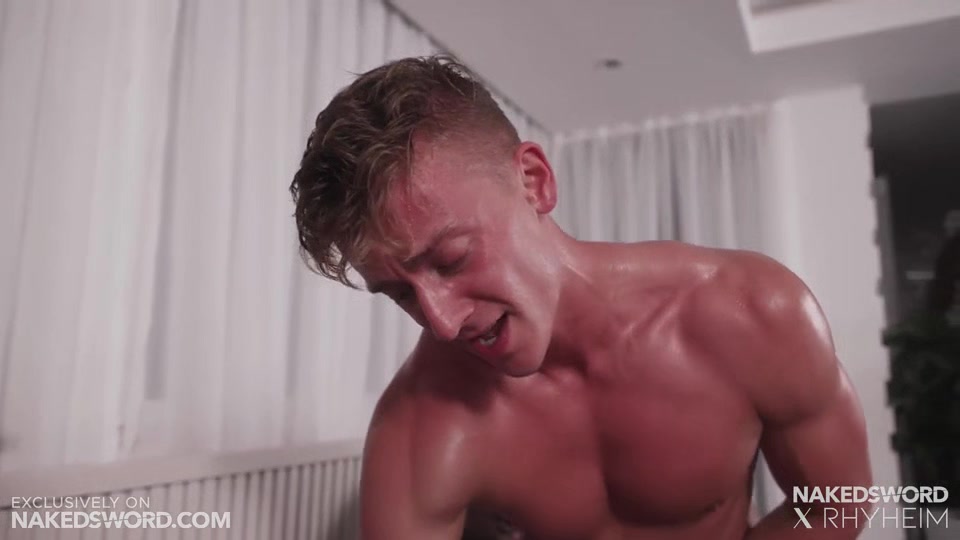 British Twunk's Gangbang - NakedSword X Rhyheim