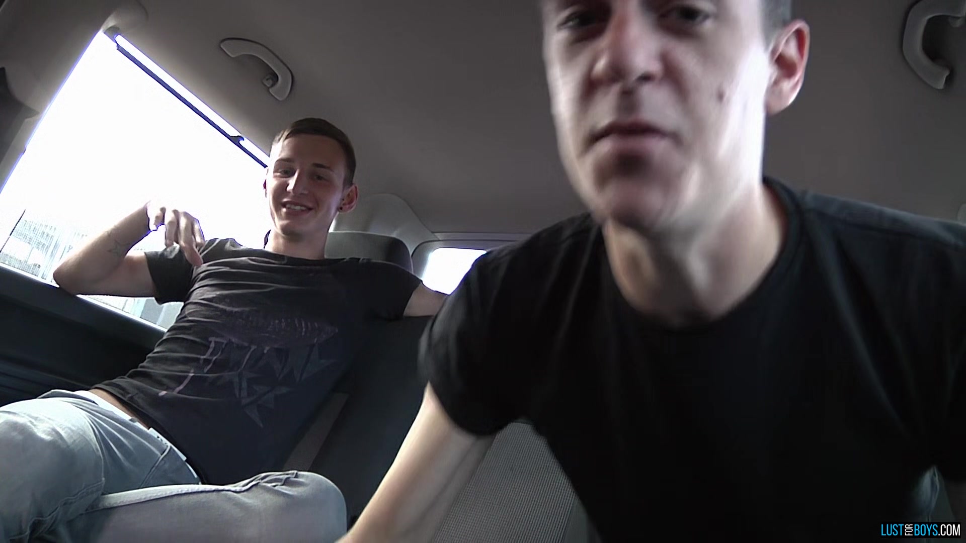Big Dick Banging In The Back Seat - Luca Finn, Reece Bentley & Sean McKenzie