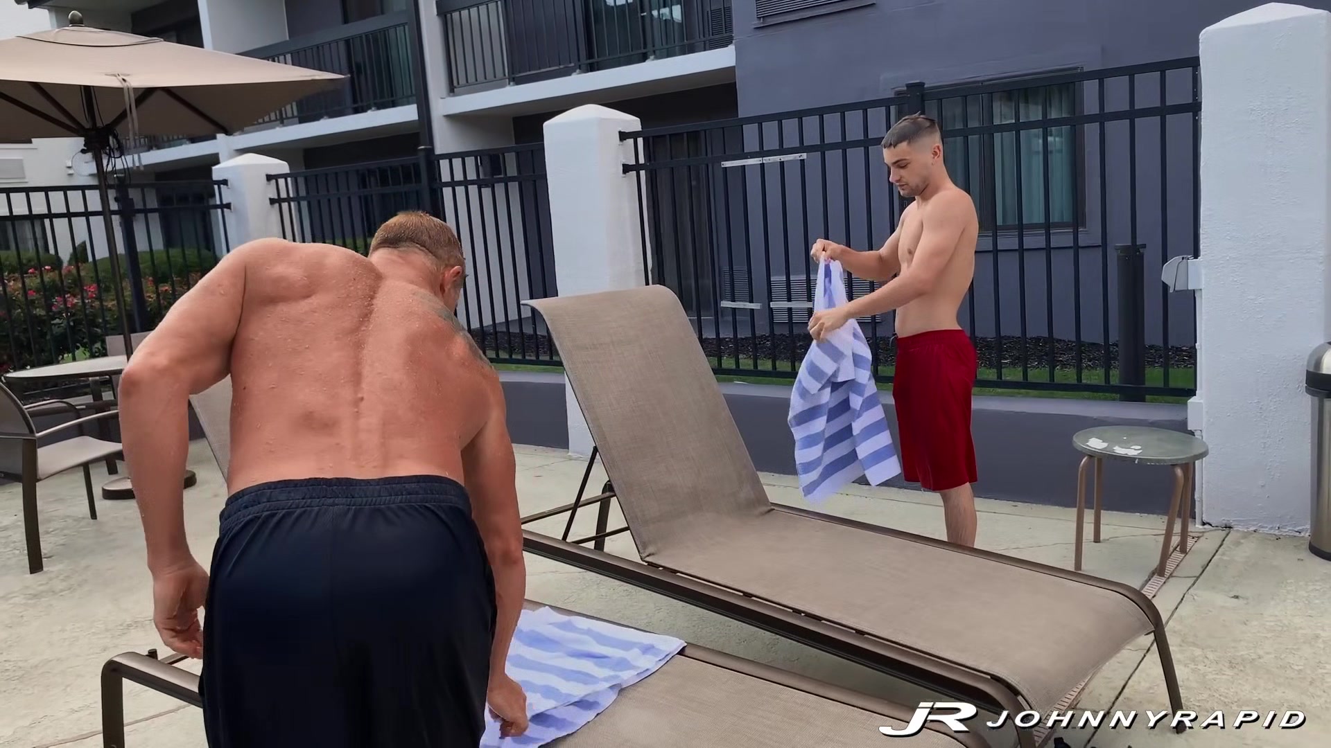 JohnnyRapid: DILF Matthew Figata suck and rims Johnny Rapid before fucking his tight ass