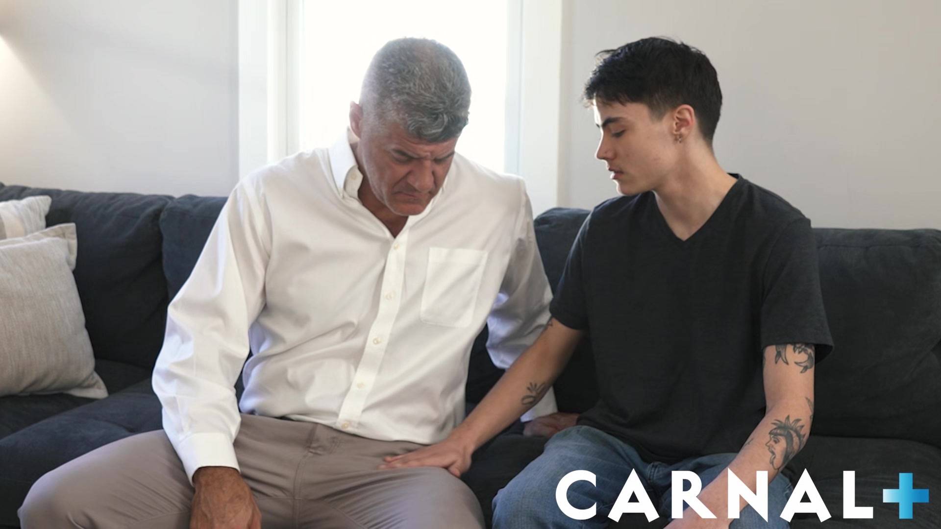 Transcest - Raw FTM gay sex with Dillon Stone stepson Joey Michaels