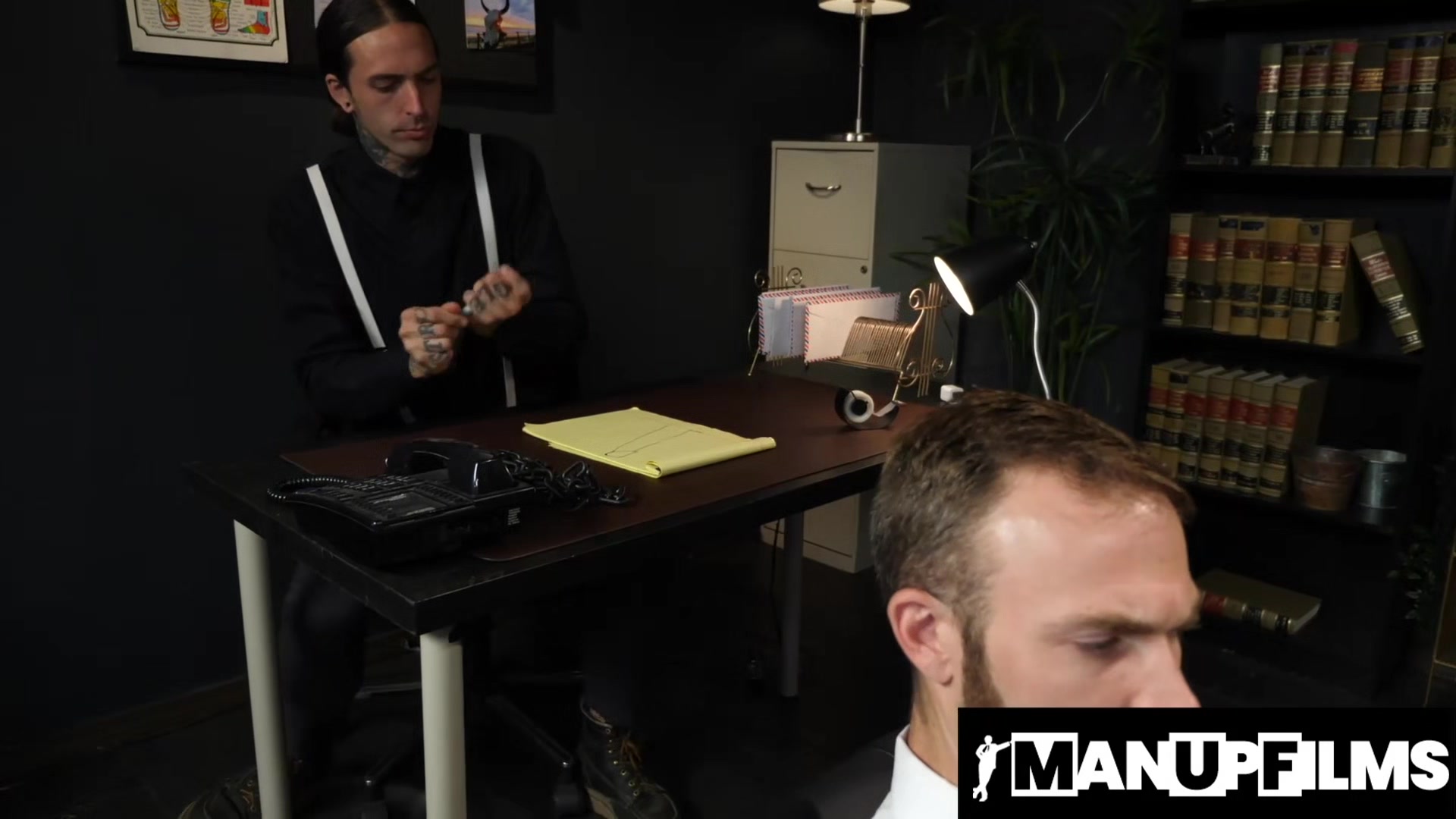 Christian Wild Cant Stop Jerking His Cock After Hearing Doctor Ruckus Enchanting Words