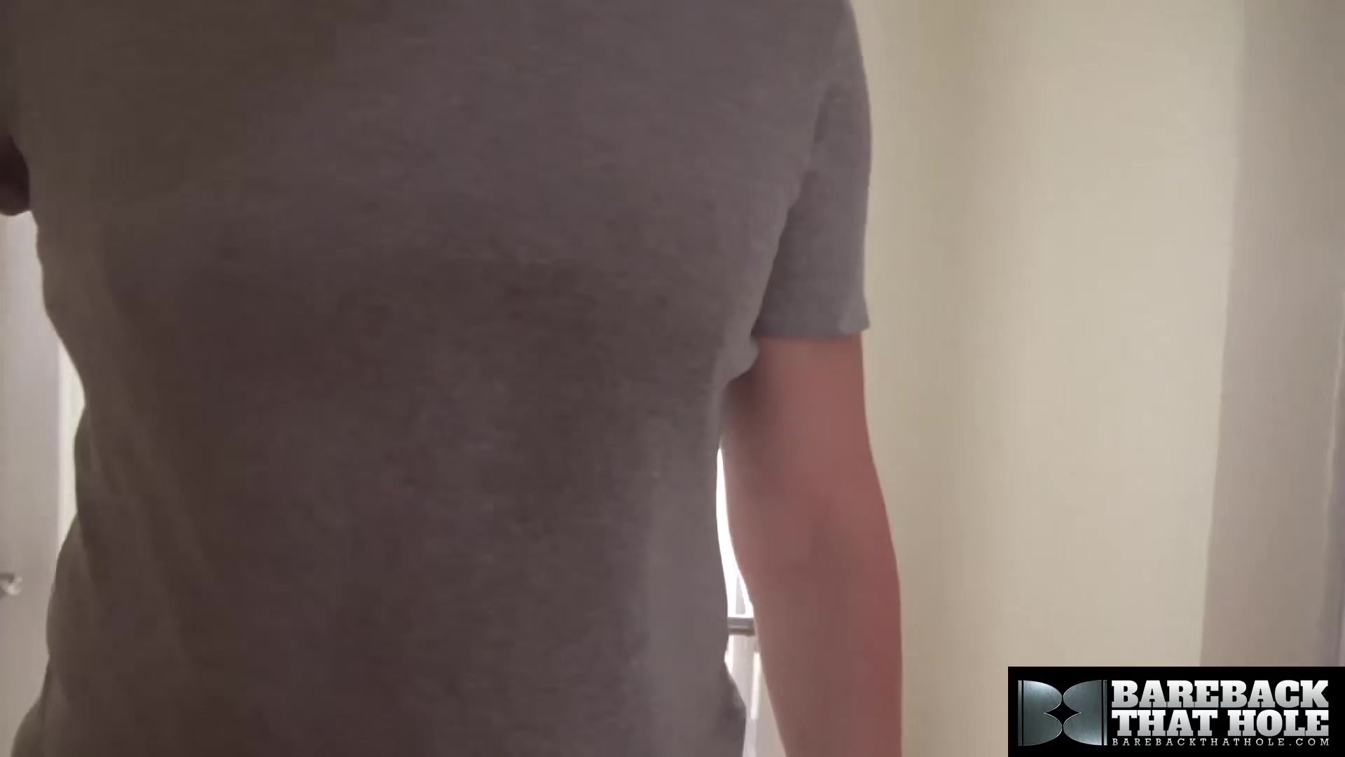 BAREBACKTHATHOLE Horny Aj Malone Didnt Waste Time To Call Ethan Chase For Bareback Filming