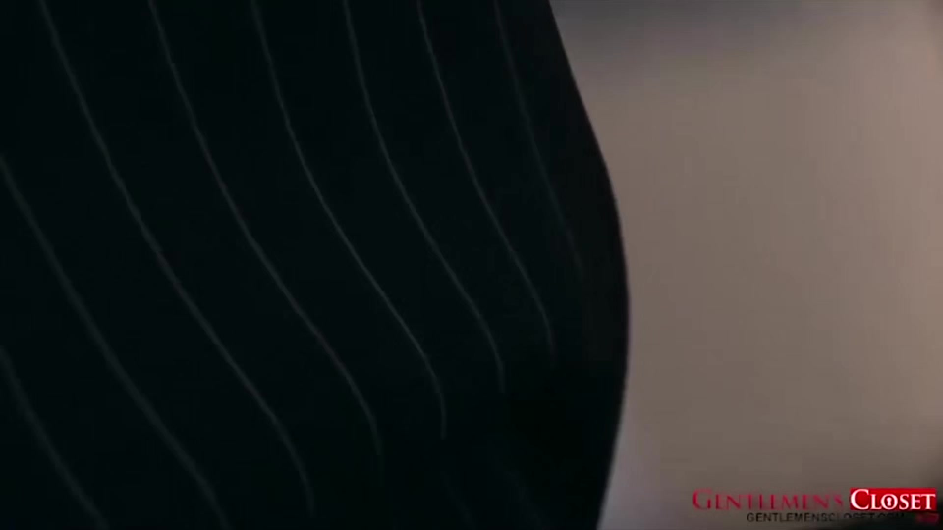GentlemensCloset: Hunk Landon Conrad strokes his cock while stripping off his clothes