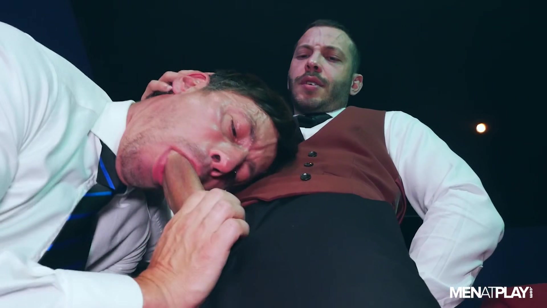 Threesome At Cine-X - MENatPLAY