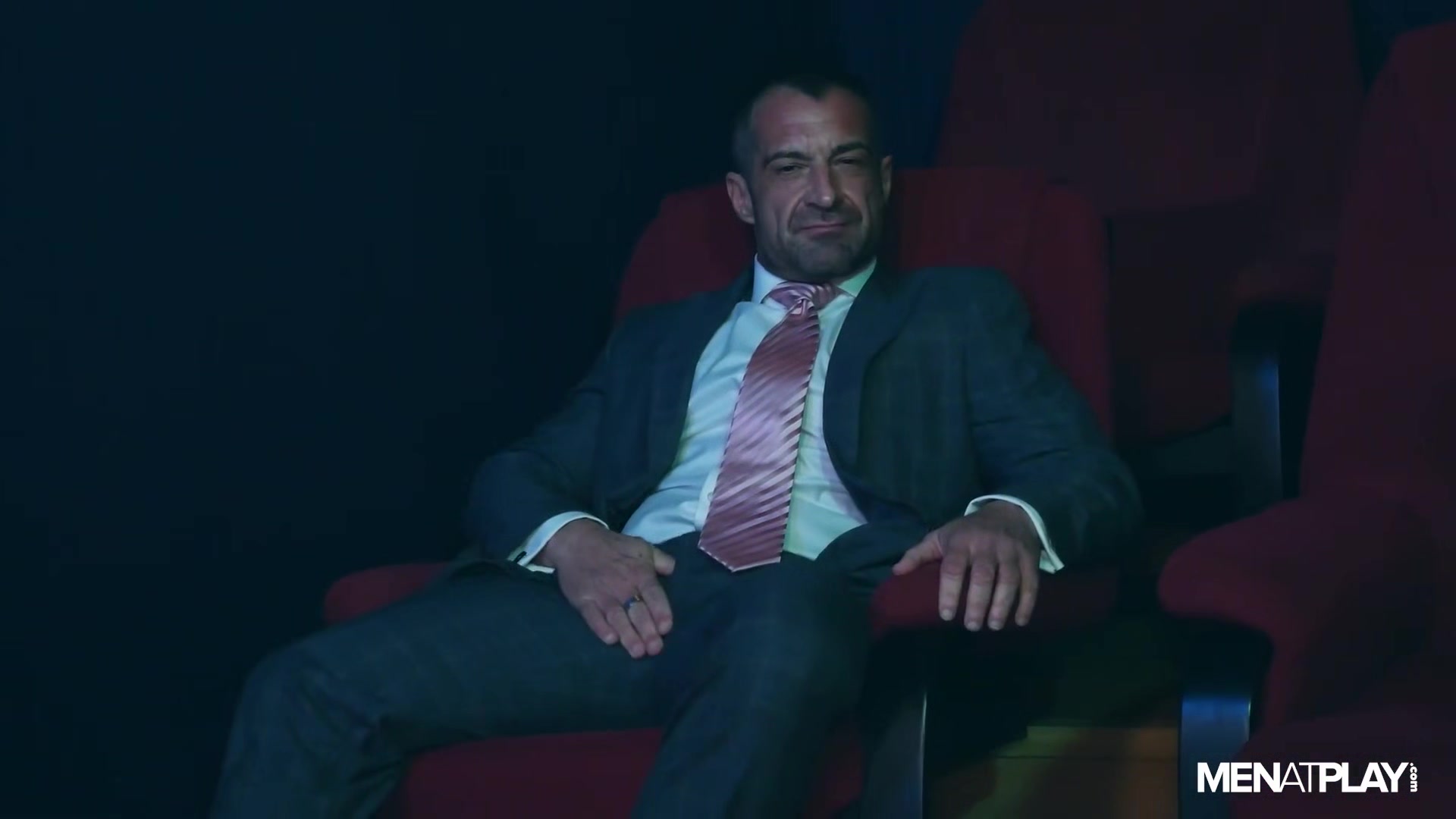 Threesome At Cine-X - MENatPLAY