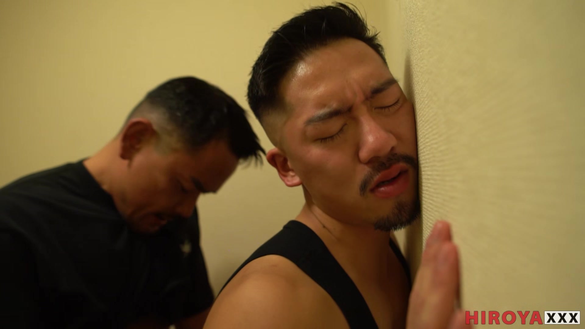 Shinta and Tetsuro Men's Room Action
