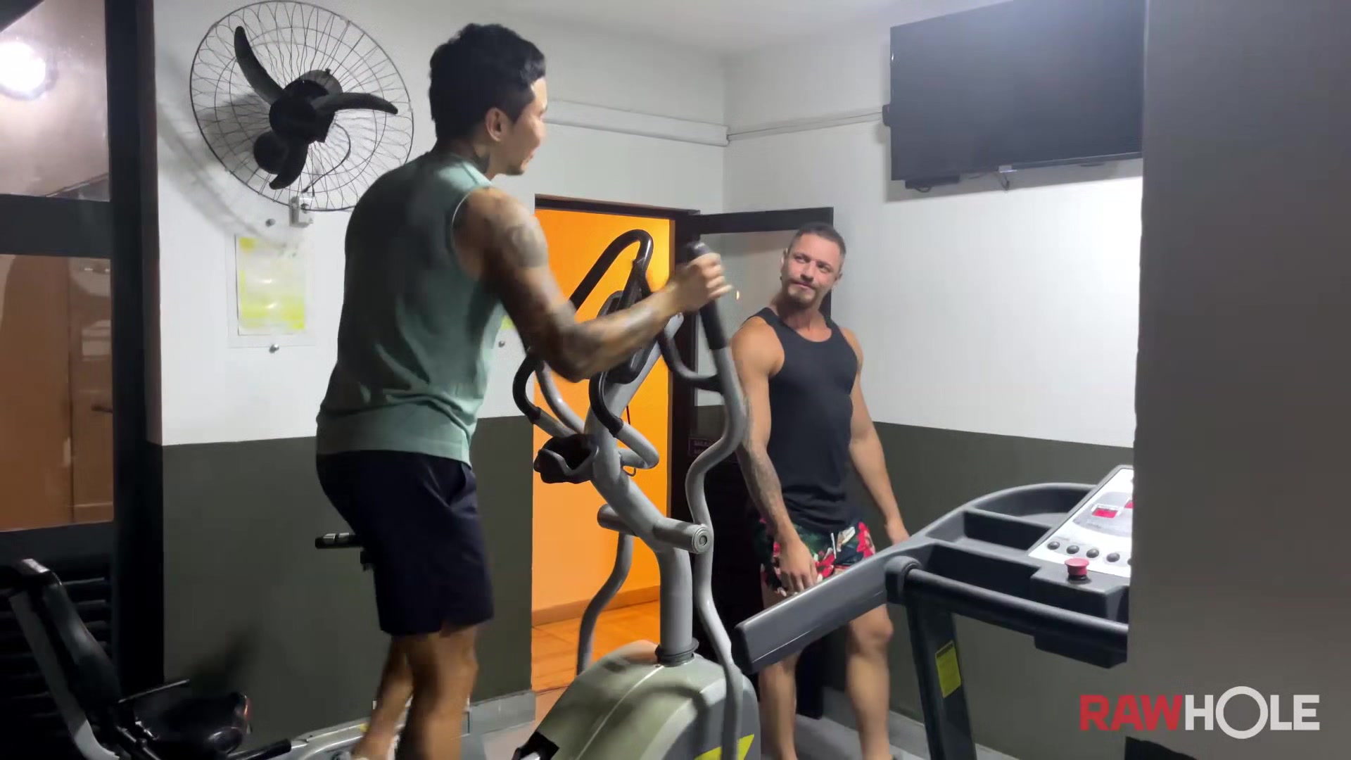 Gaycation Brazil - Plowing a Gym Bud