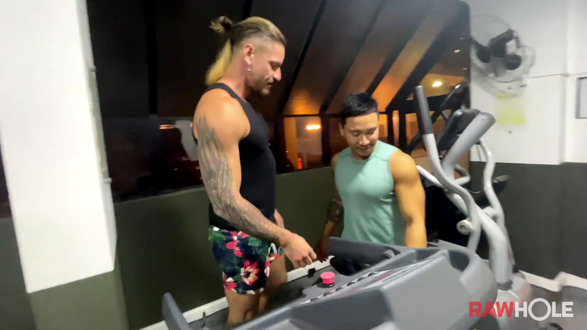 Gaycation Brazil - Plowing a Gym Bud