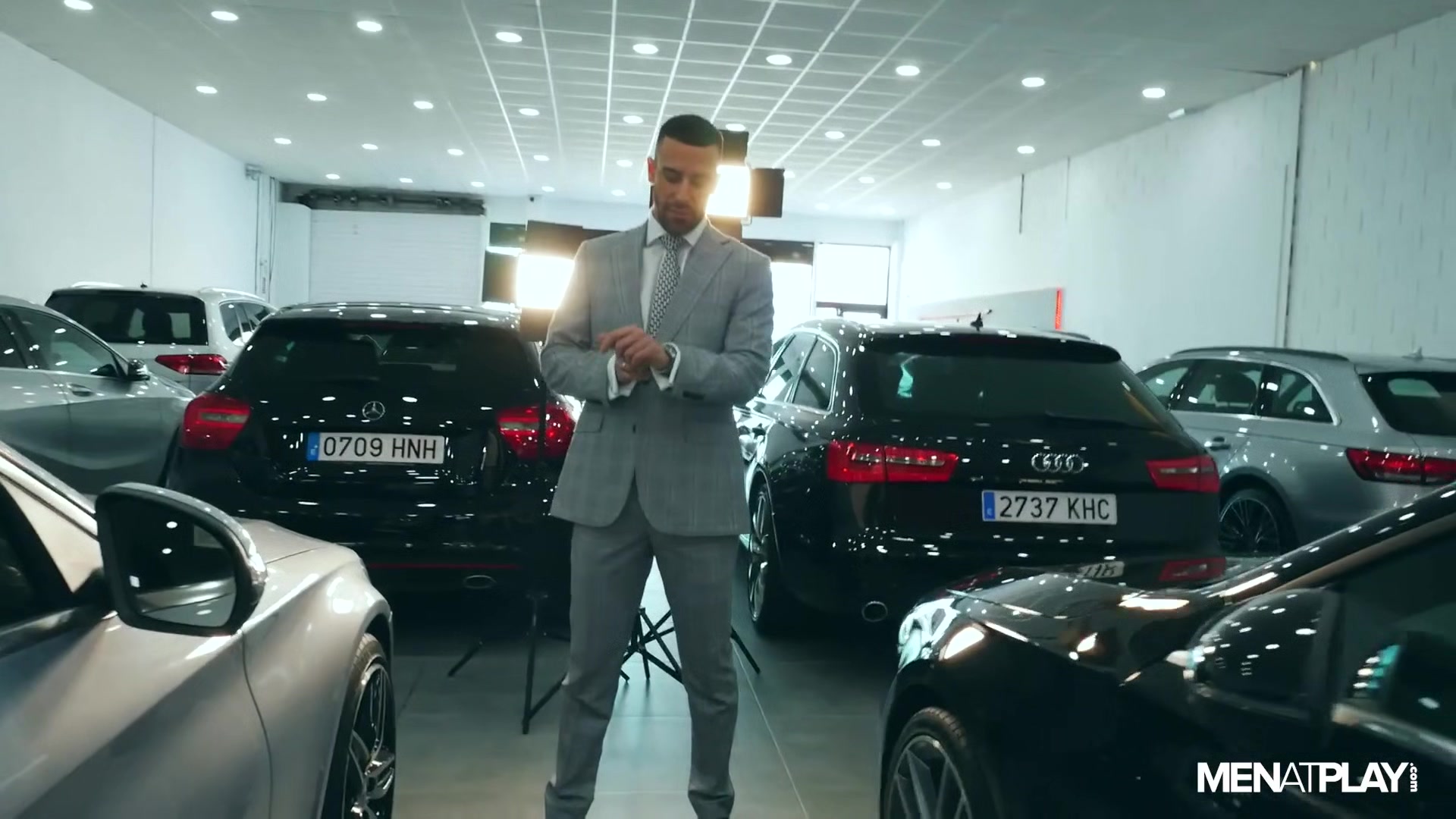 Suited Car Mechanic - MENatPLAY