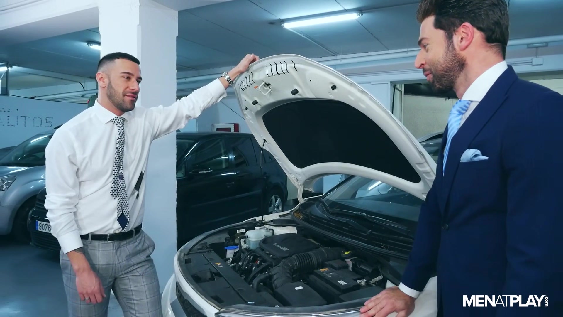Suited Car Mechanic - MENatPLAY
