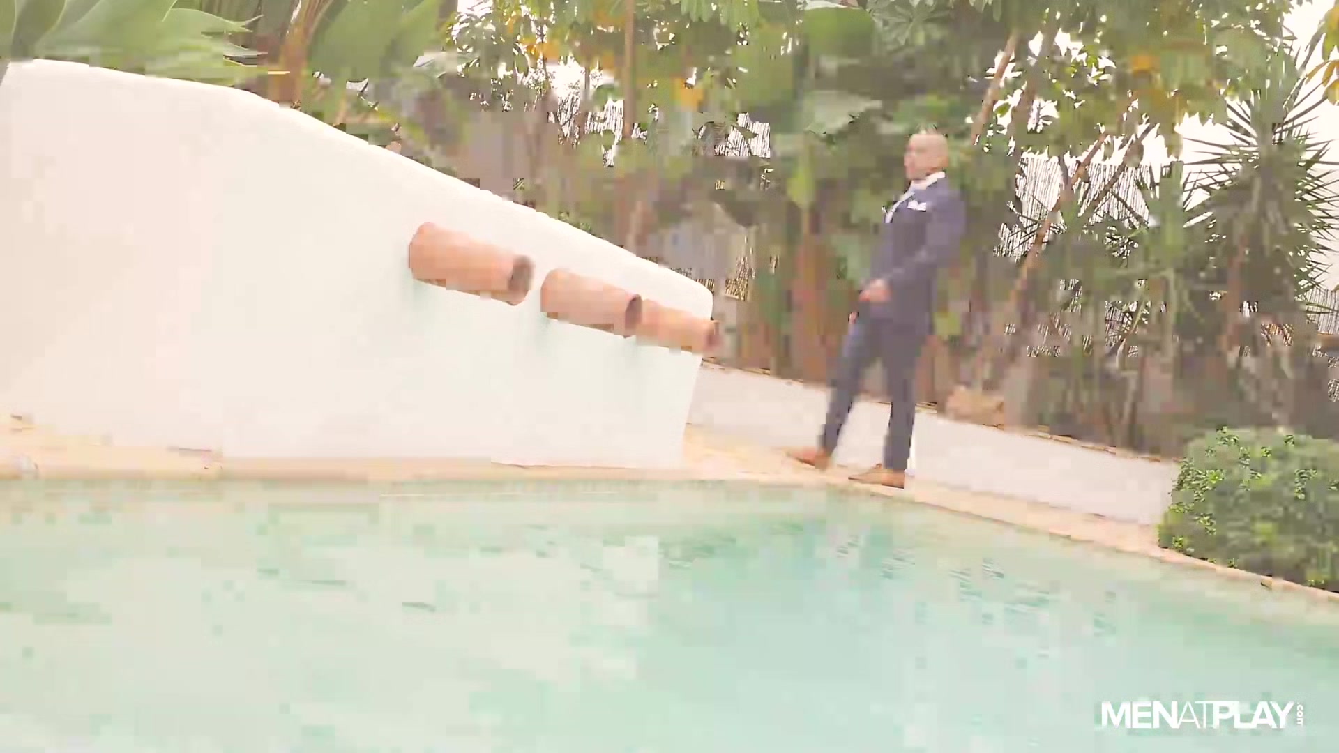 Suited Pool Party - MENatPLAY