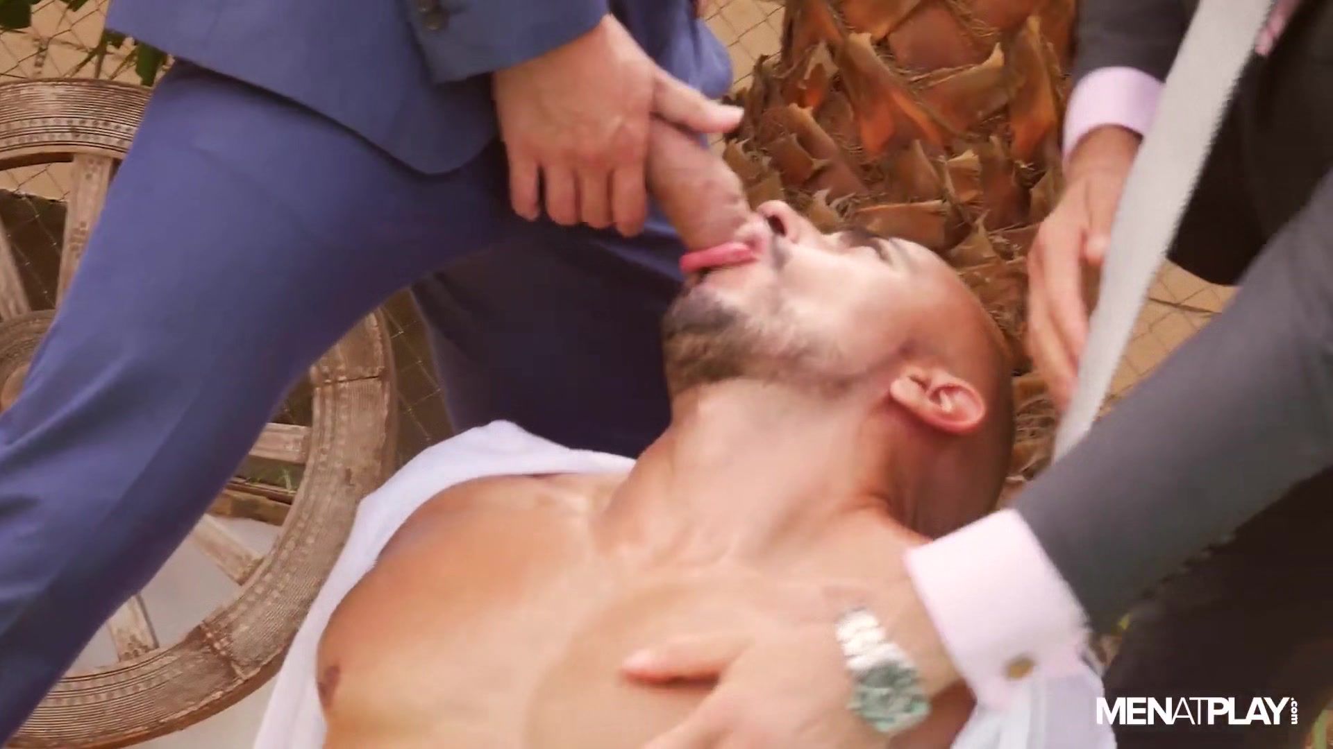 Suited Pool Party - MENatPLAY
