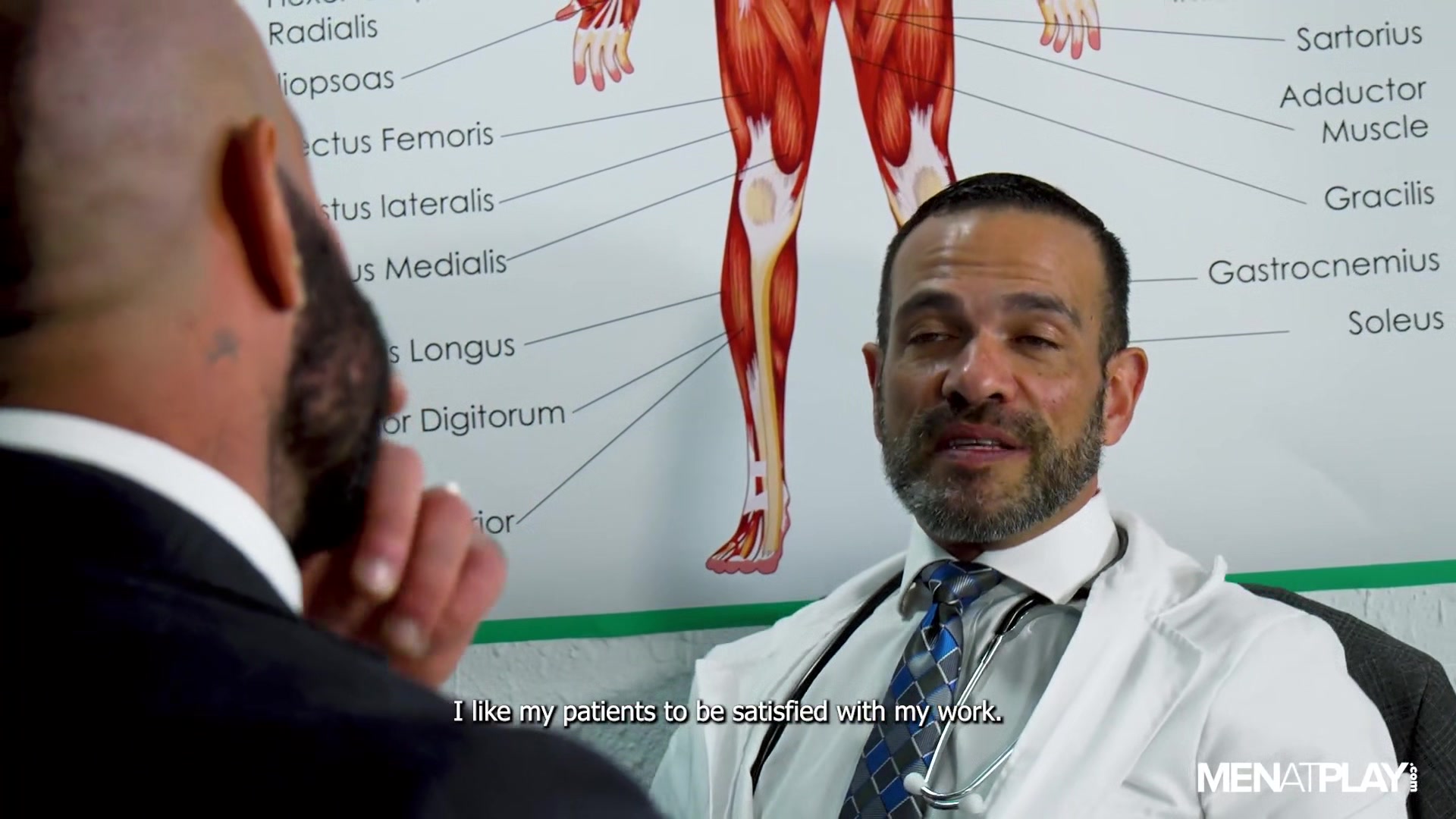 Dr. Bardem Examines Paco - MENatPLAY