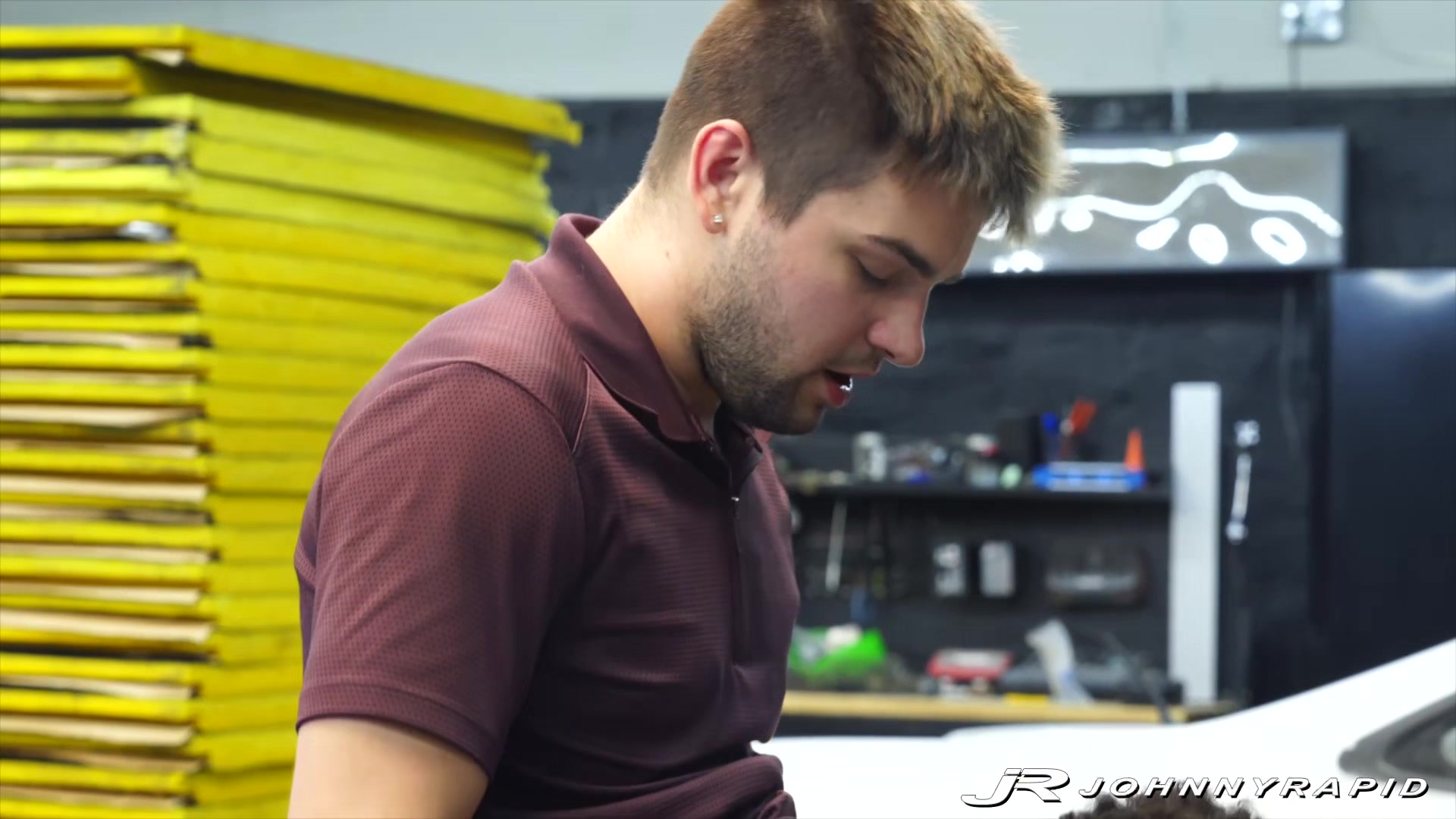 JohnnyRapid: Johnny Rapid and Malakai White are spicing up their workplace with nasty sex