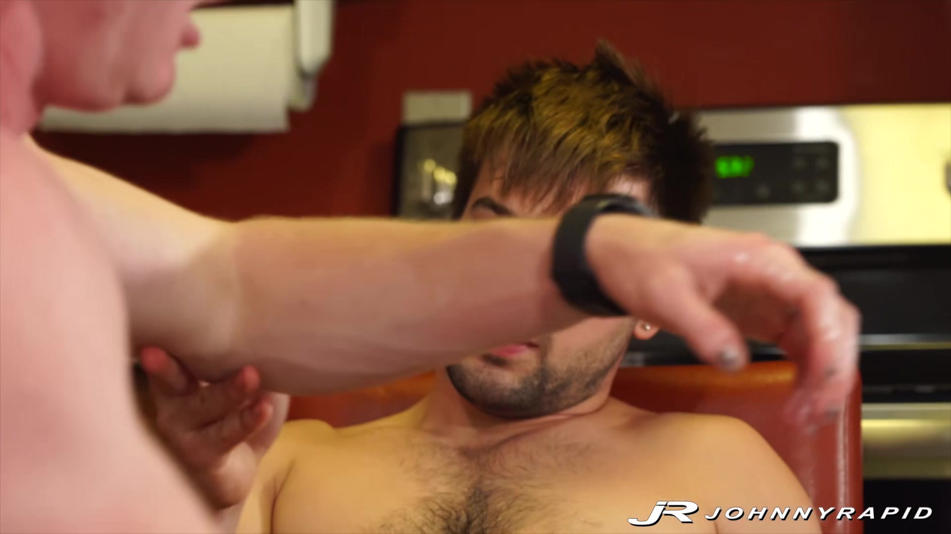 JohnnyRapid: Johnny Rapid satisfies Max Lordes hunger with his vigorous dick