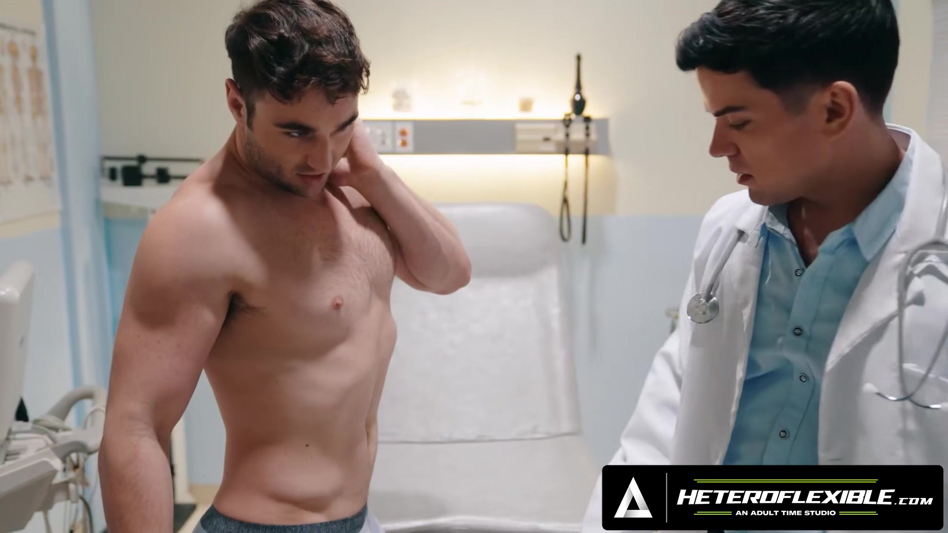 HETEROFLEXIBLE - Pervert Doctor Dakota Payne Tricks Naive Michael Boston s Anal Checkup - FULL SCENE
