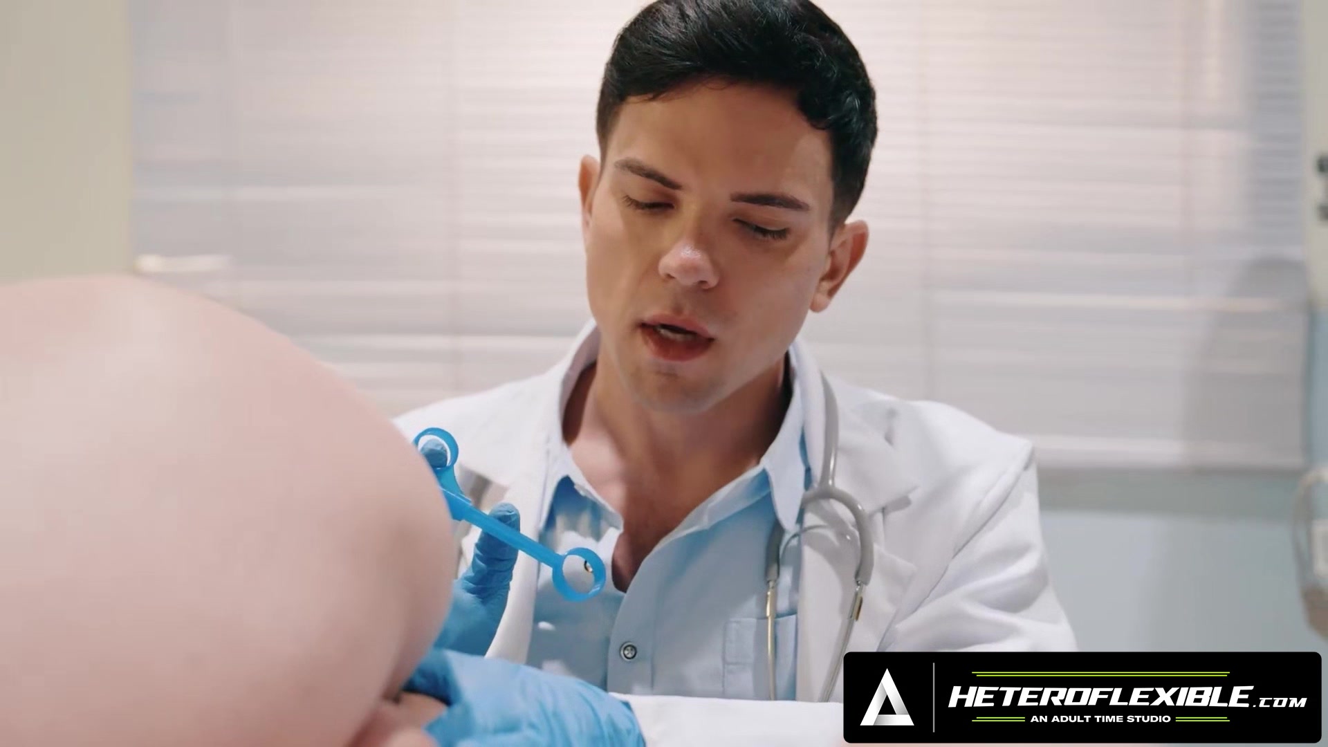HETEROFLEXIBLE - Pervert Doctor Dakota Payne Tricks Naive Michael Boston s Anal Checkup - FULL SCENE
