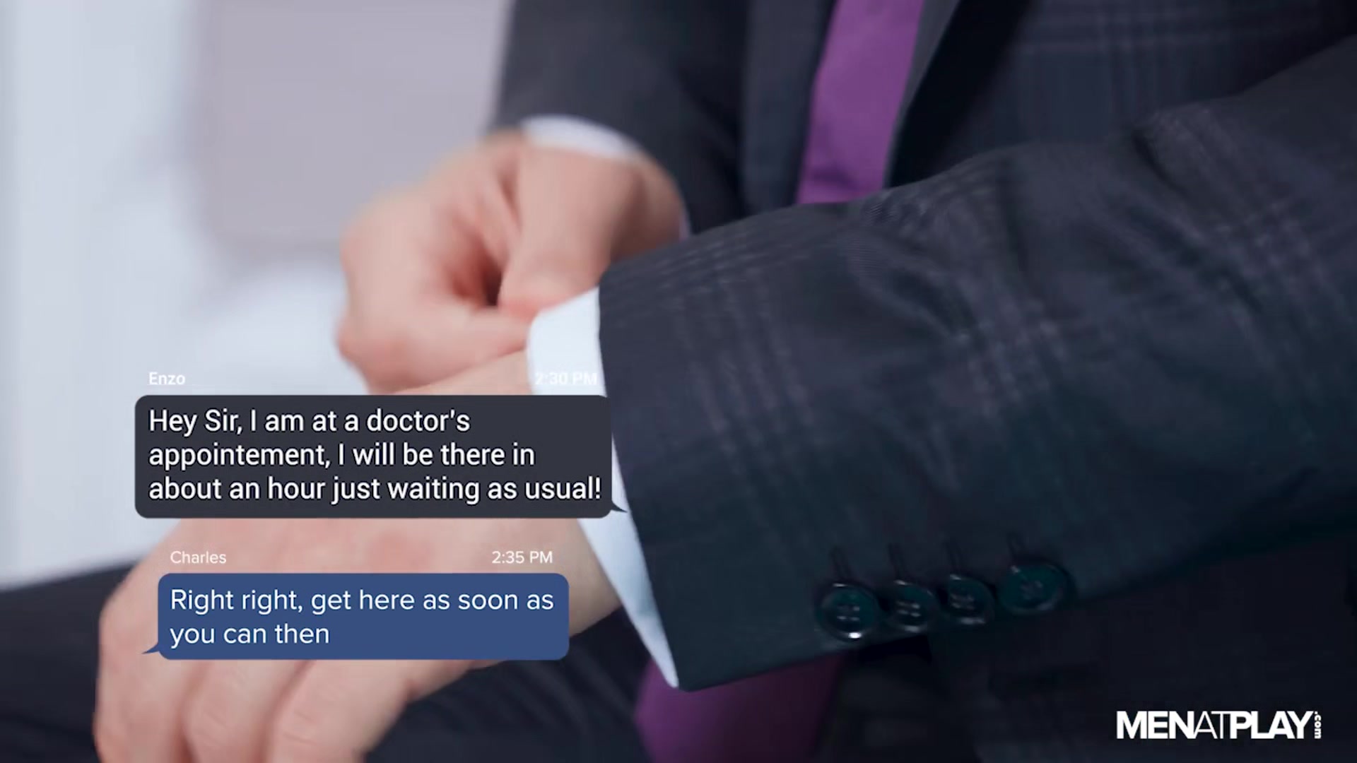 Dr. Skye Examines Enzo - MENatPLAY