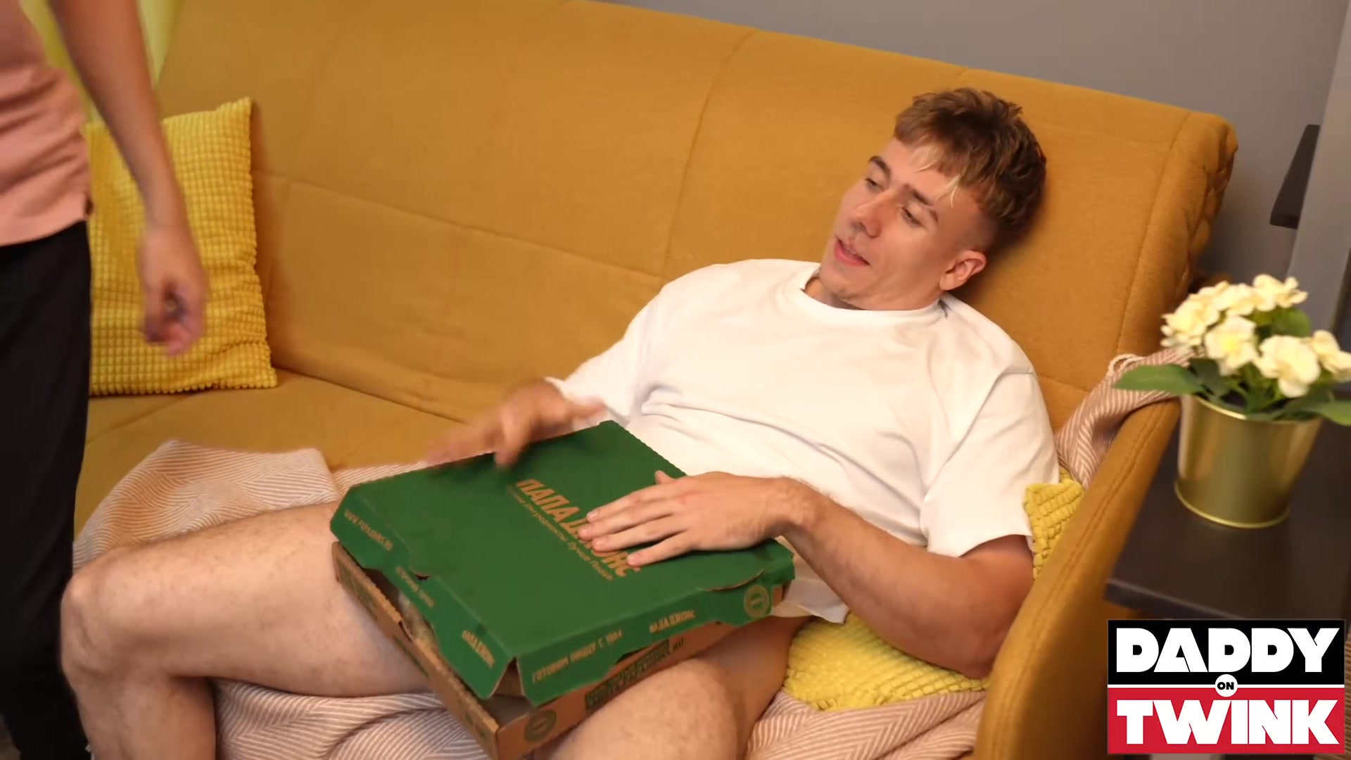 DADDYONTWINK Hot Twink Adam Keller Sexy Hole Fucked By Den Fitness And Lex Moore