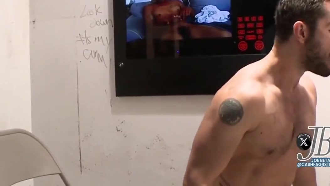 At A Porn Shop, A Straight Male Customer Is Tricked Into Having A Gay Man Suck His Cock Until He Cum