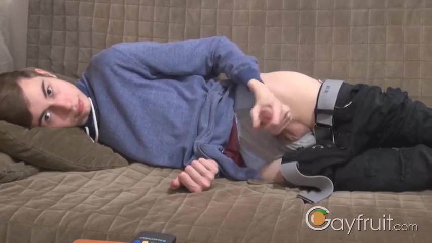 Couch Orange Solo Gay Porn Tube