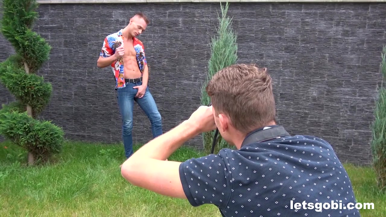 From Photo Shoot To Cumshot! Bi Threesome At Lets Go Bi