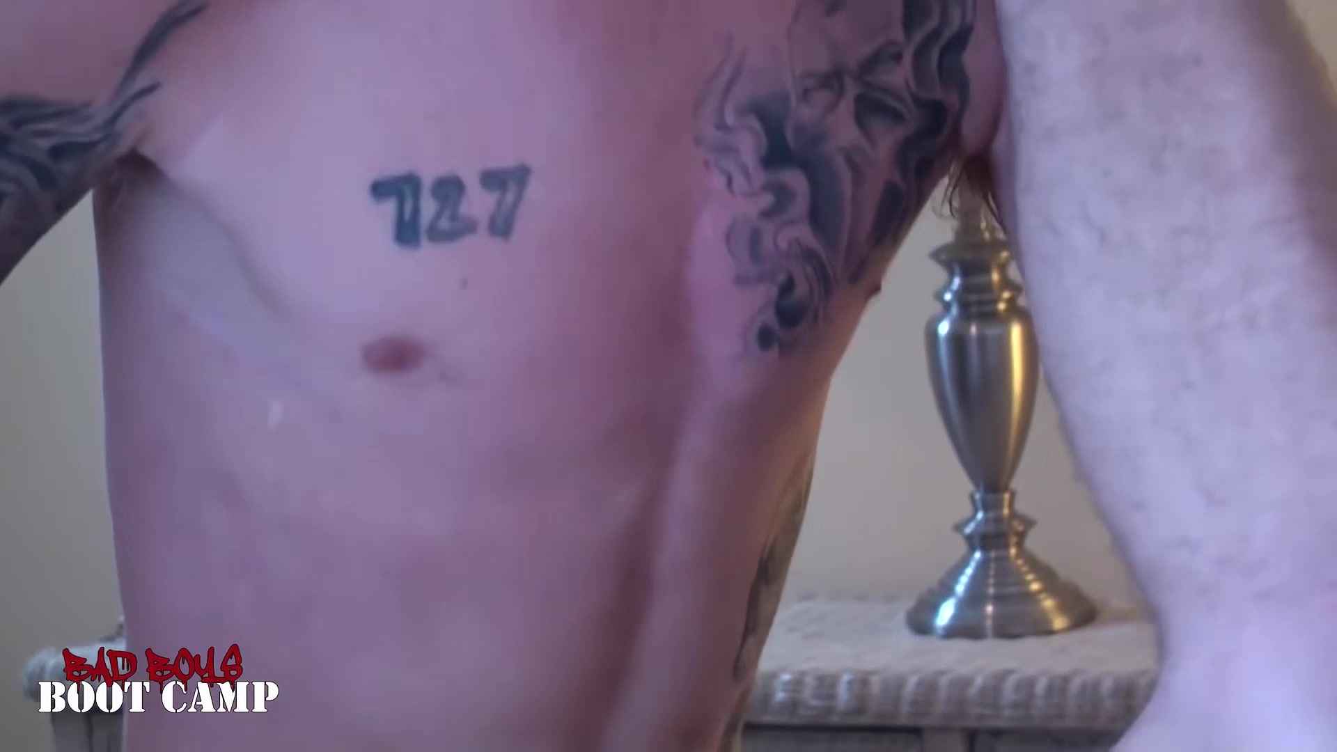 BadBoysBootCamp: Straight Shayne Relentlessly Fucks Tanner Jones Tight Bum