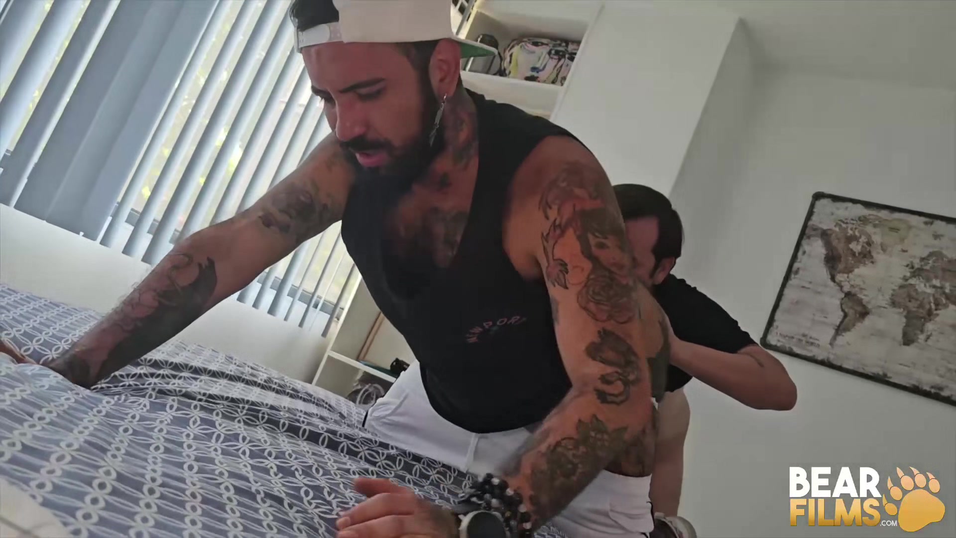 BEARFILMS Halim Wolf Takes Torruco Rafa Huge Dick After Rimjob