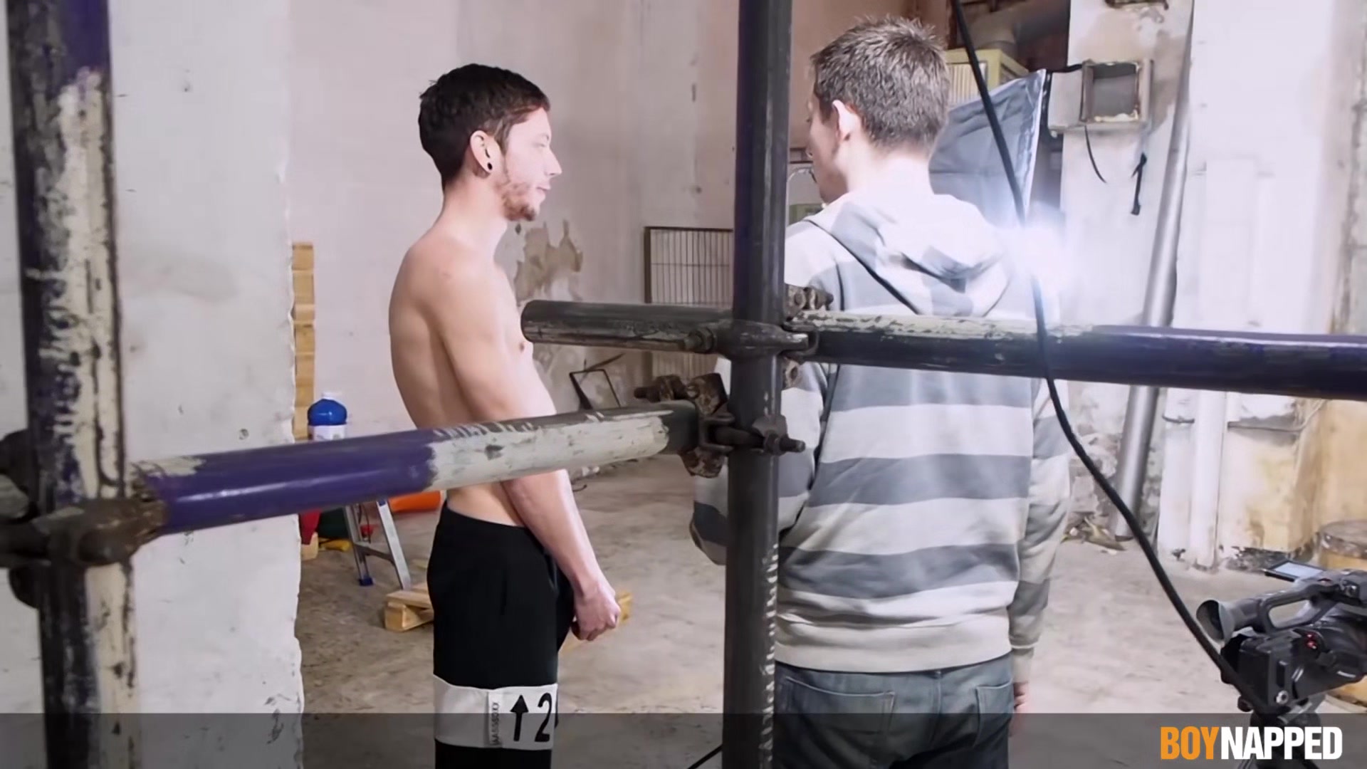 Boynapped - Teaching His New Big Dicked Sub Part 2: Master Strokes His Subs Mighty Cock