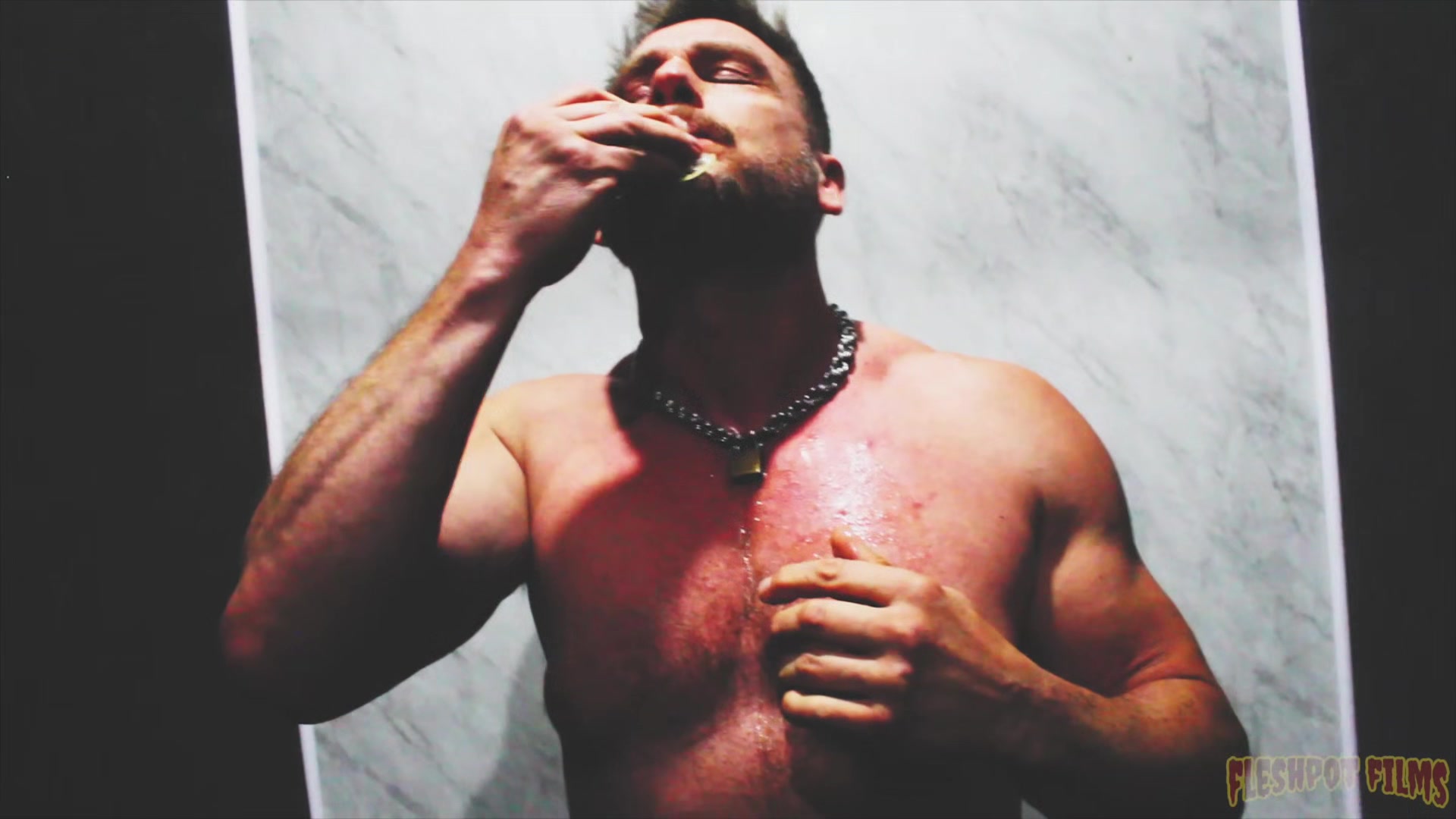 FleshPotFilms: Dom Tim Berlin Drills And Barebacks Muscular Hans Berlin