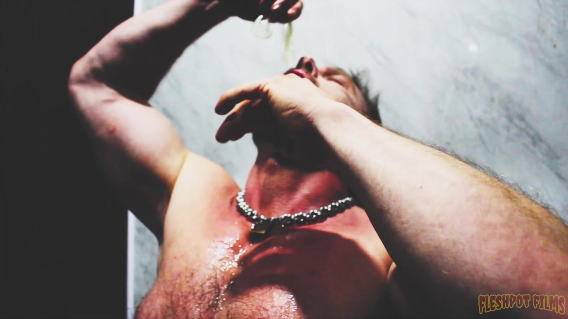 FleshPotFilms: Dom Tim Berlin Drills And Barebacks Muscular Hans Berlin