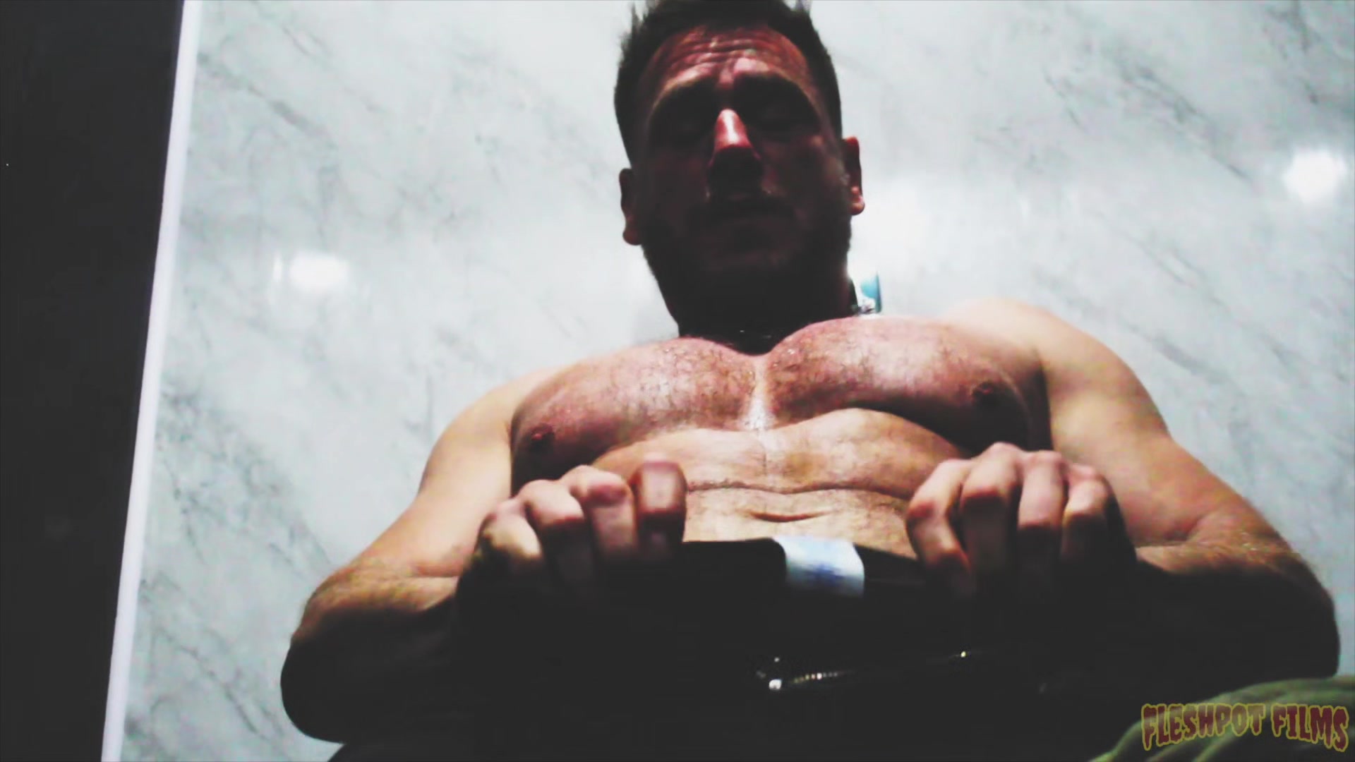 FleshPotFilms: Dom Tim Berlin Drills And Barebacks Muscular Hans Berlin