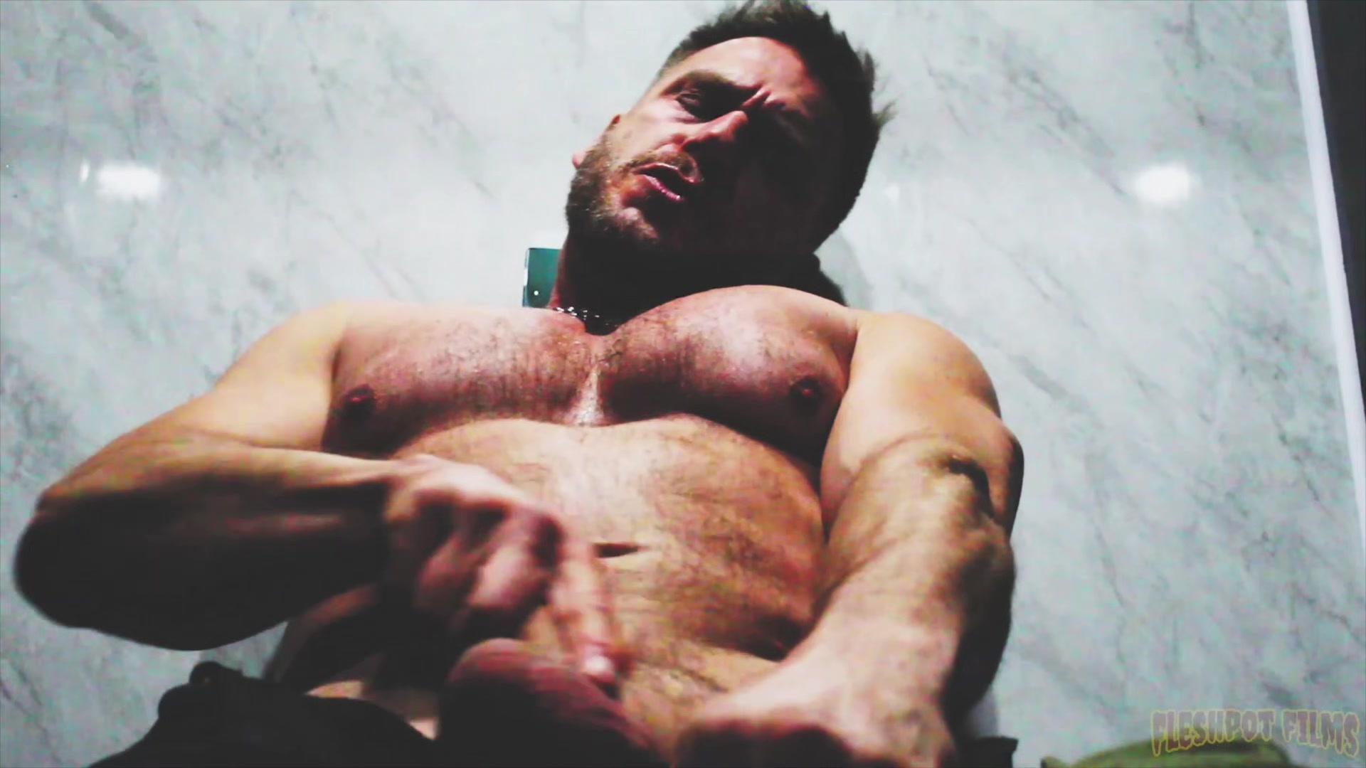 FleshPotFilms: Dom Tim Berlin Drills And Barebacks Muscular Hans Berlin