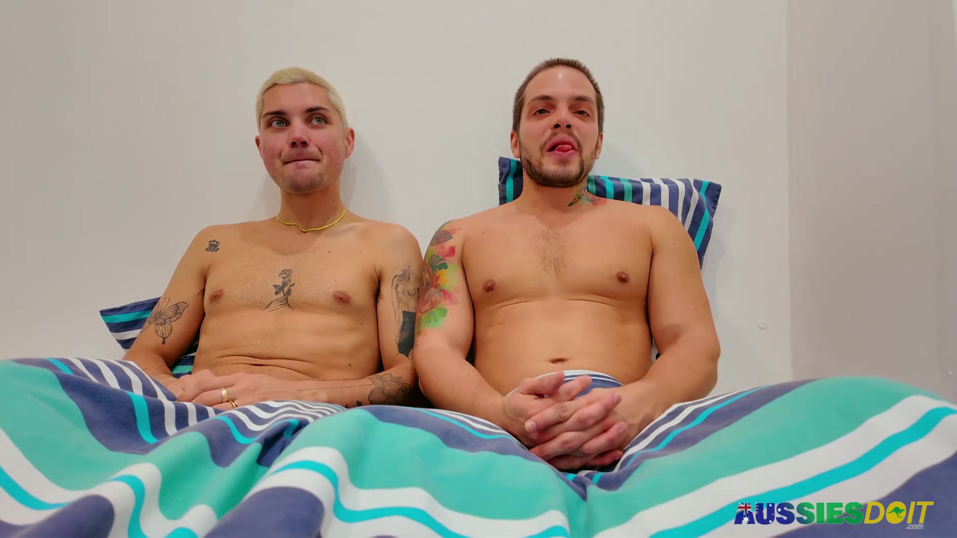 Tattooed Aussie Aksen Receives Amazing Fuck From Billy