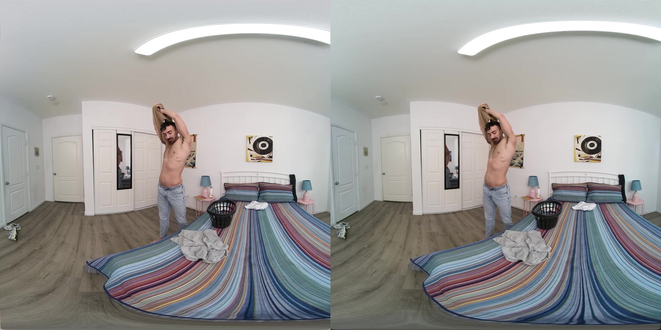 Wearing His Clothes