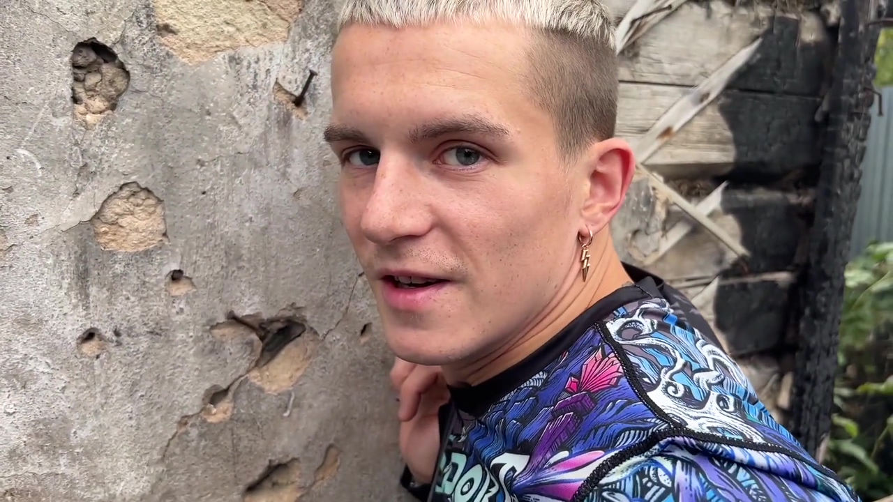 Stranger With A Big Dick Fucked A Street Athlete In An Abandoned Building And Cummed In His Ass - 38