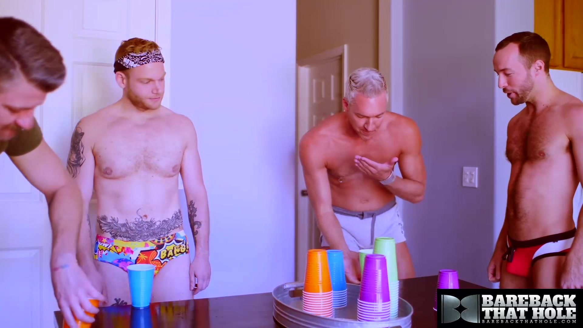 BAREBACKTHATHOLE Silver Steele Barebacks Alex Hawk After Sex Party