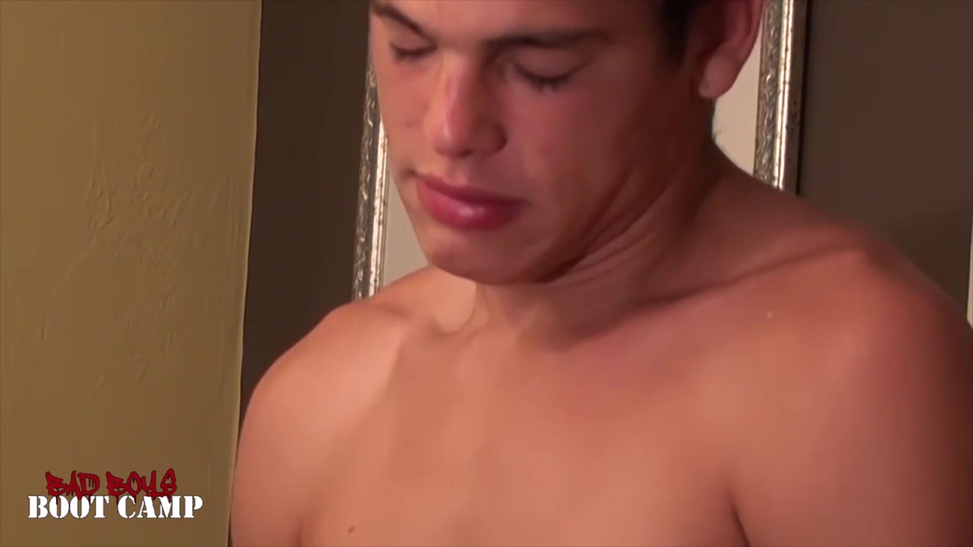 BadBoysBootCamp: Blaze Maxwell Jerks Off And Splashes Cum After Giving JR Hard Anal