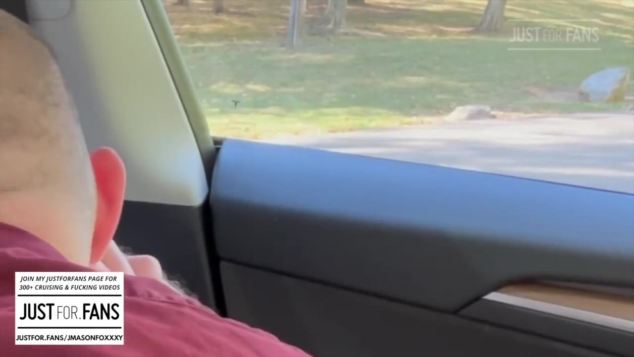 Caught Car Cruising In Public (risky)