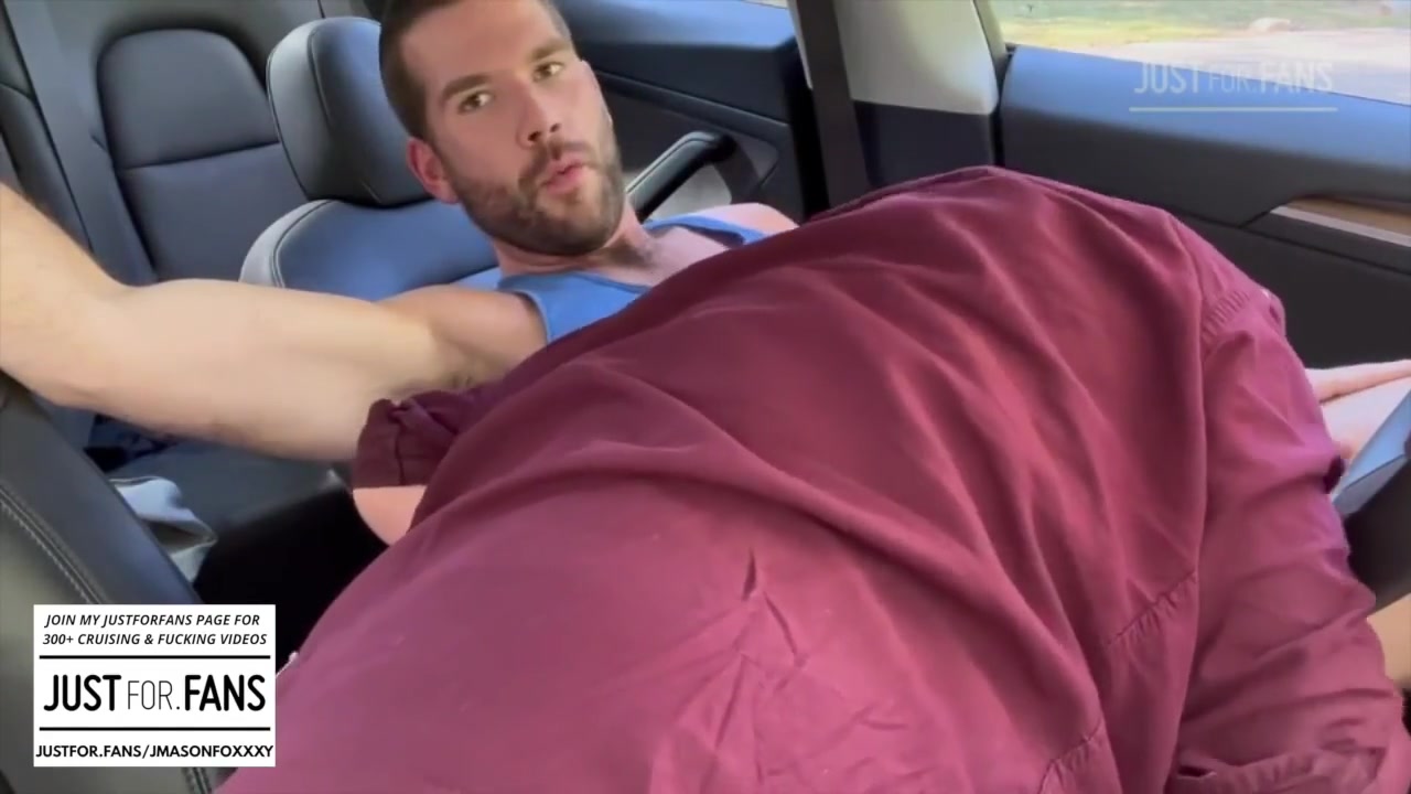 Caught Car Cruising In Public (risky)
