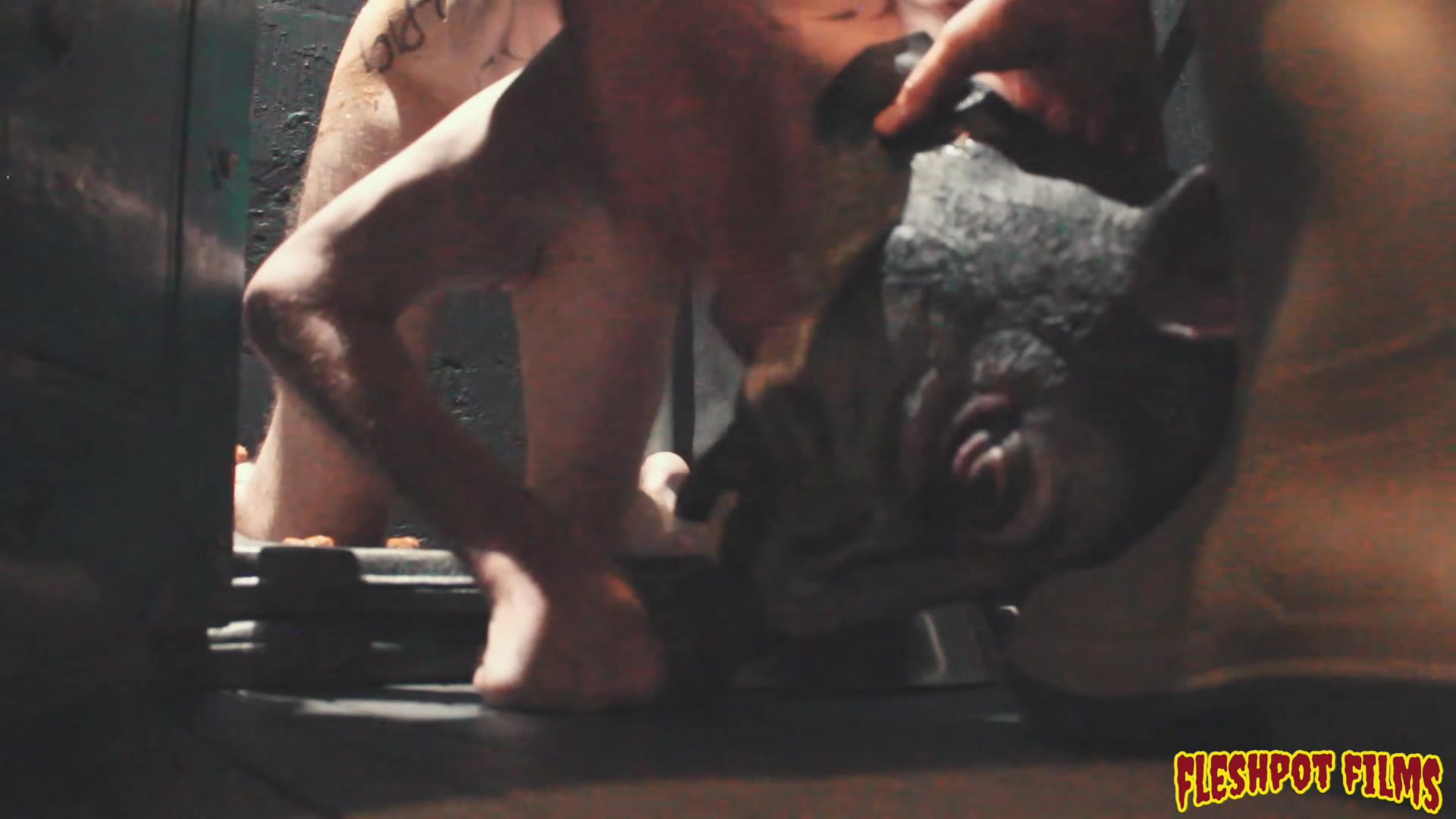 FleshPotFilms: Master Aaron Ass Pounds Sub Jerry Dubois Hard And Deep