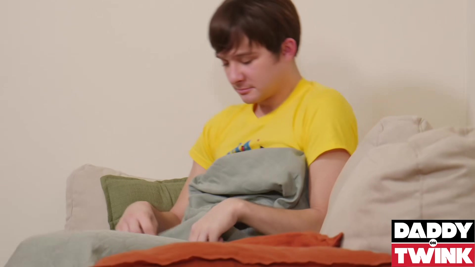 DADDYONTWINK Horny Twink Liam Rose Craves For John Barber Huge Dick